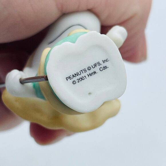 Hallmark Snoopy as Shephard & His Flock Peanuts LE Nativity Figure 3 Woodstock - Picture 9 of 11